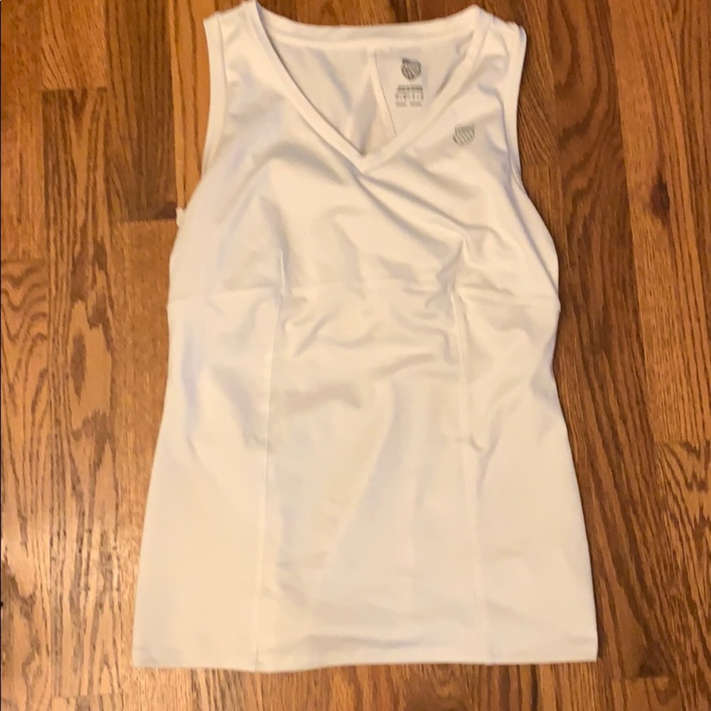 K swiss workout tank white Med